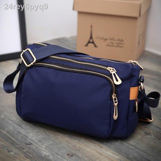 túi xách vascara﹊⊕✙Túi nylon dành cho phụ nữ không thấm nước 2020 đeo chéo du lịch bằng vải Oxford mới chống bà mẹ tru