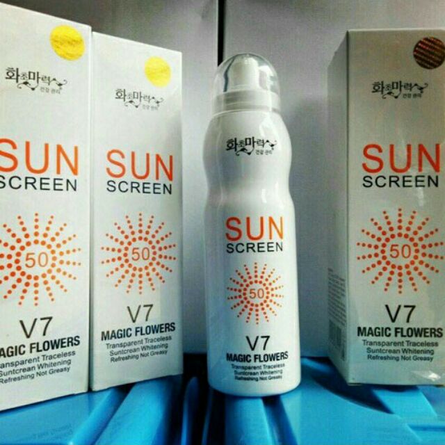 Xịt chống nắng Sun Screen V7