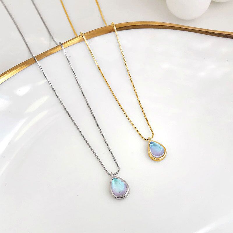 Dây Chuyền Bạc Nữ Đính Đá Sáng Cá Tính Bằng Bạc Thật S925 Cao Cấp DB2475 Bảo Ngọc Jewelry