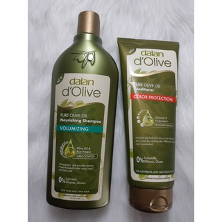 Bộ Dầu gội và Dầu xả Oliu cho tóc nhuộm Dalan D'Olive Nutrition Color Protection
