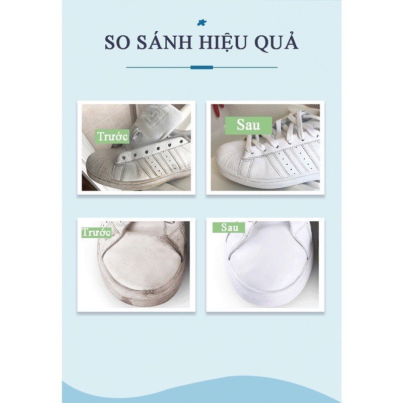 Kem Đa Năng Tẩy Rửa Và Làm Sạch Giày Dùng Một Lần Tiện Lợi Hiệu Quả - Clean365