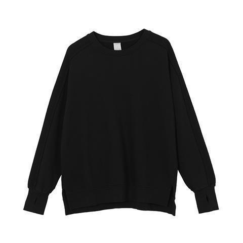 Áo Khoác Sweater Tay Dài Oversize Phong Cách Thời Trang Âu Mỹ Dành Cho Nữ