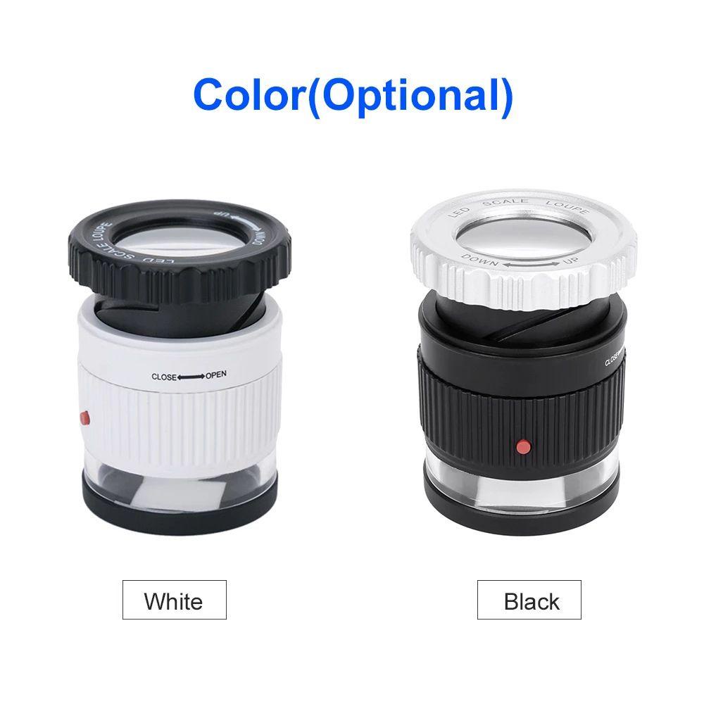 CONOPERY Kính Hiển Vi Phóng Đại Trang Sức Bằng Thủy Tinh Thiết Kế Nhỏ Gọn Tiện Dụng