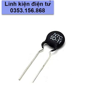 Túi 10 cái NTC 5D-11 ĐIỆN TRỞ NHIỆTNTC5D-11
