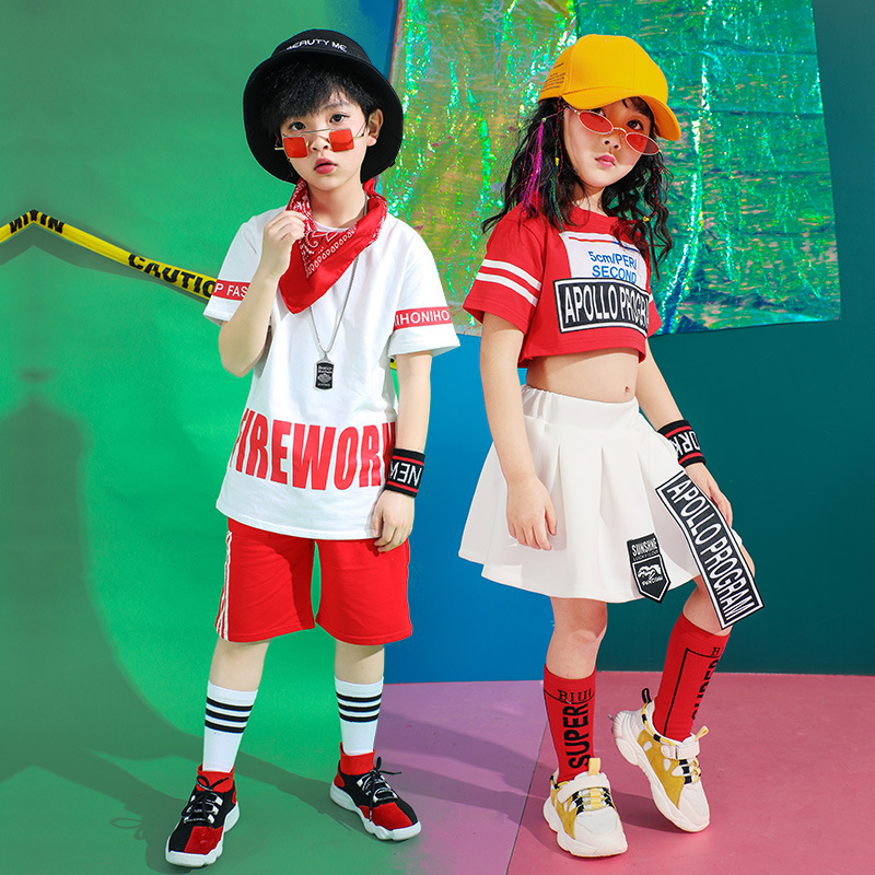 Set đồ nhảy hiphop biểu diễn phong cách cá tính cho bé