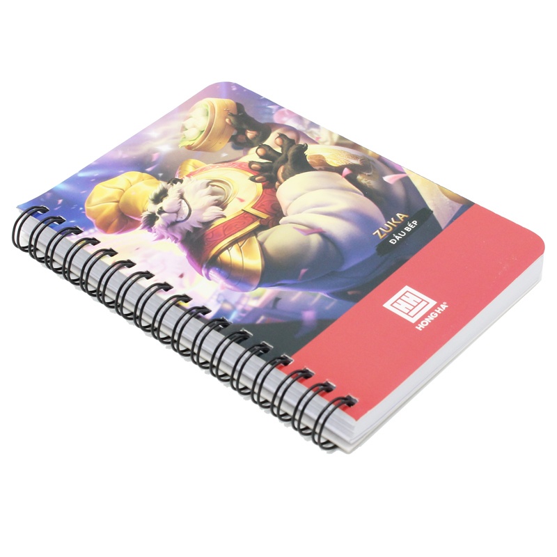 Sổ Lò Xo A6 Kẻ Ngang 200 Trang 70gsm Liên Quân - Hồng Hà 4170 - Zuka Đầu Bếp