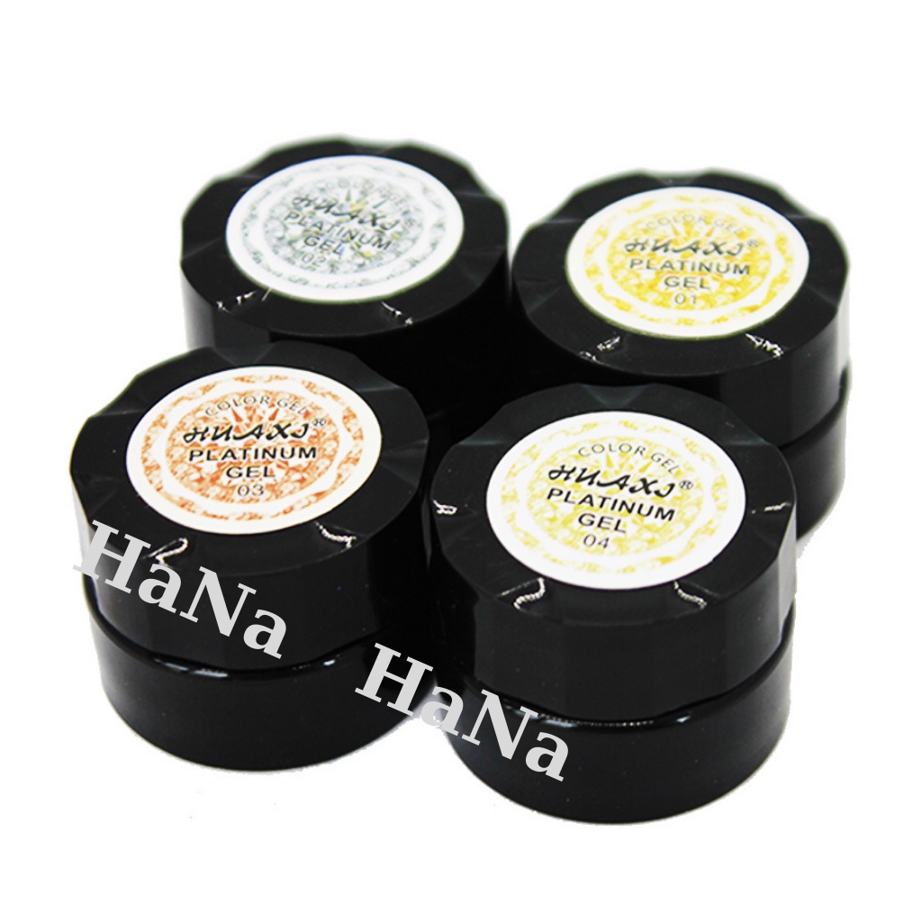 Gel nhũ Huaxi Platinum chính hãng - Gel nhũ nail vẽ móng chuyên dụng (lẻ 1 hũ)