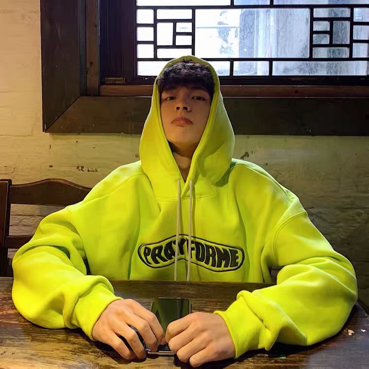 Áo Hoodie Dáng Rộng In Họa Tiết Đơn Giản Thời Trang Cho Nam Giới