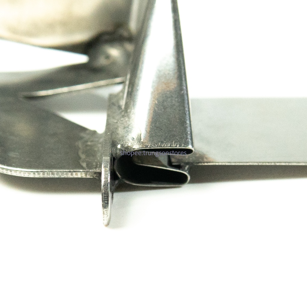 cữ viền DAYU 124 gập đôi viền chun , thun viền chăn ga , viền chun kẹp máy may 1 kim công nghiệp jack , siruba , juki ..