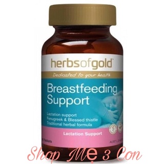 Lợi sữa Úc Herbs Of Gold Breastfeeding 60 viên