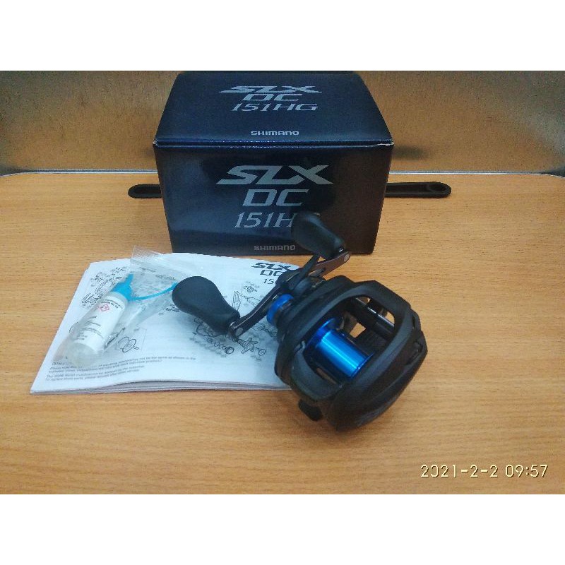 Máy Câu Cá Shimano SLX DC 151HG - Máy Ngang - Tay Trái