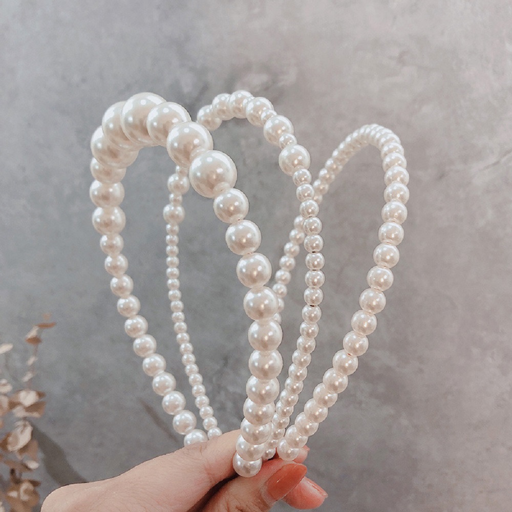 Băng Đô Đính Ngọc Trai Thời Trang Cho Nữ