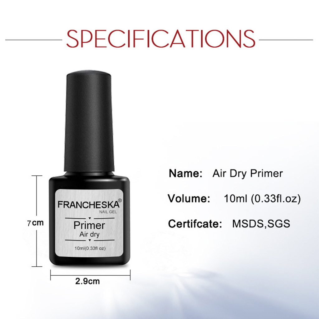 [Hàng mới về] Gel sơn lót móng tay mau khô chất lượng cao 10Ml