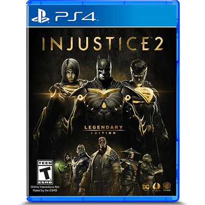 Đĩa game ps4 Injustice 2 legendary edition