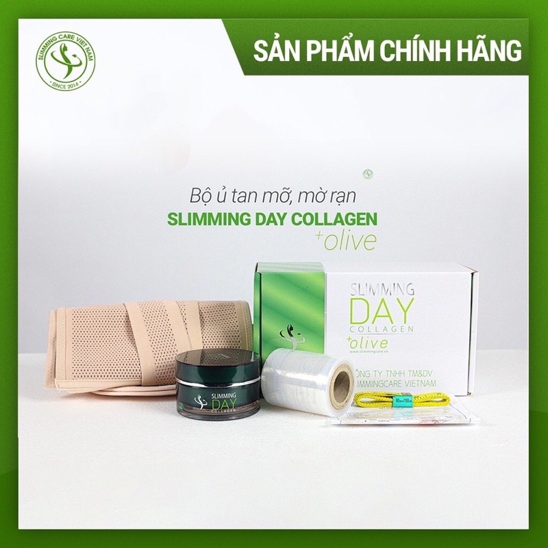 Bộ đai định hình tan mỡ Slimming Day Collagen