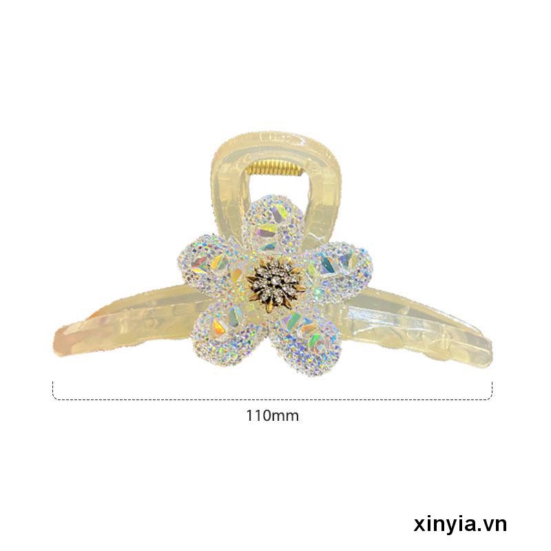 【Xxinia.Vn】Kẹp Tóc Lớn Hình Hoa Tinh Tế Chất Lượng Cao Thanh Lịch Mùa Hè Cho Nữ