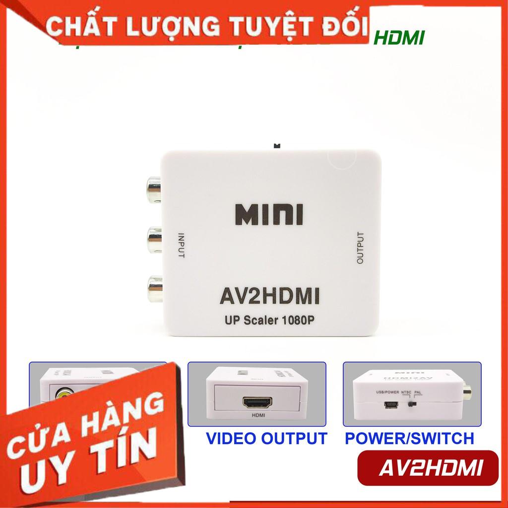 [FreeShip Toàn Quốc] Box Chuyển Mini AV Ra HDMI
