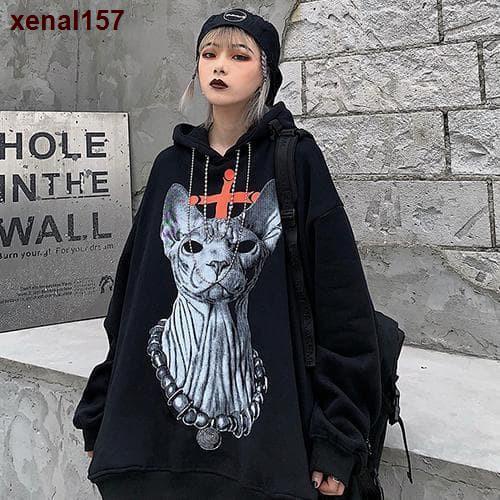 miu-miu▨✹✆(Sẵn) ÁO NỈ LÓT BÔNG SWAG CAT ULZZANG UNISEX ❤ FREESHIP 💚 ÁO HOODIE ULZZANG ❤ | BigBuy360 - bigbuy360.vn