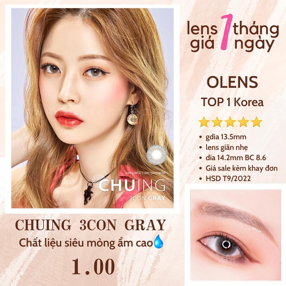 Lens 1 Tháng Cao Cấp Ẩm Cao Nội Địa Hàn Cho Mắt Nhạy Cảm CLEARSTOCK