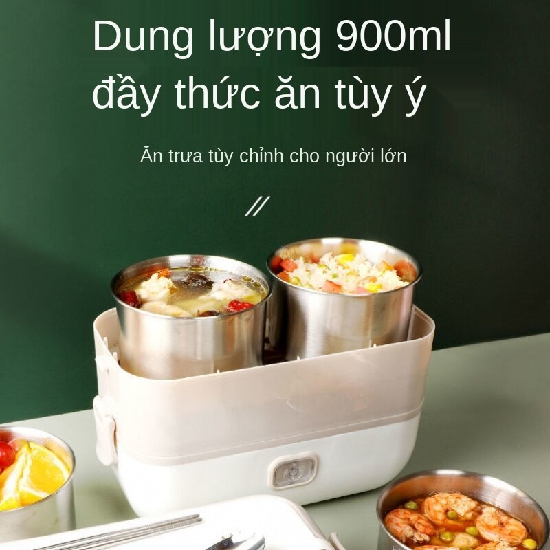 Mang Theo Loại Điện Đa Năng Hộp Ăn Trưa，nồi điện đa năng，nồi cơm điện mini，hộp cơm điện văn phòng，nồi cơm điện 0 6l，hộp cơm điện đa năng，nồi cơm mini đa năng，