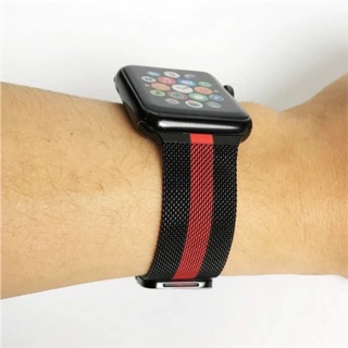 Dây Thép Nhuyễn Đỏ Đen Coteetci cho iWatch