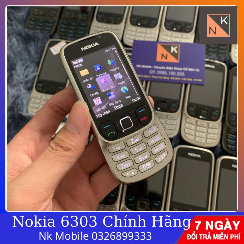 Điện Thoại Nokia 6303 Cũ Chuẩn Nokia Chính Hãng Trùng Imei