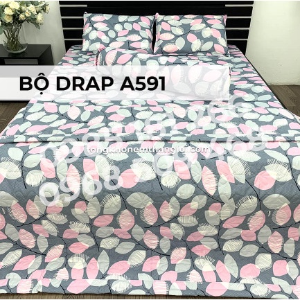 Drap Cotton 100% Thắng Lợi chính hãng Mẫu A591 IN LOGO THẮNG LỢI vệ sinh dễ dàng.