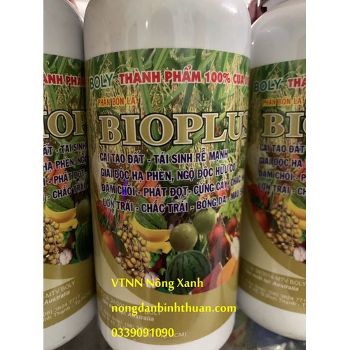 Phân Bón HỮU CƠ BIOPLUS NHẬP KHẨU TỪ ÚC 500ML - BIOPLUS 500ML