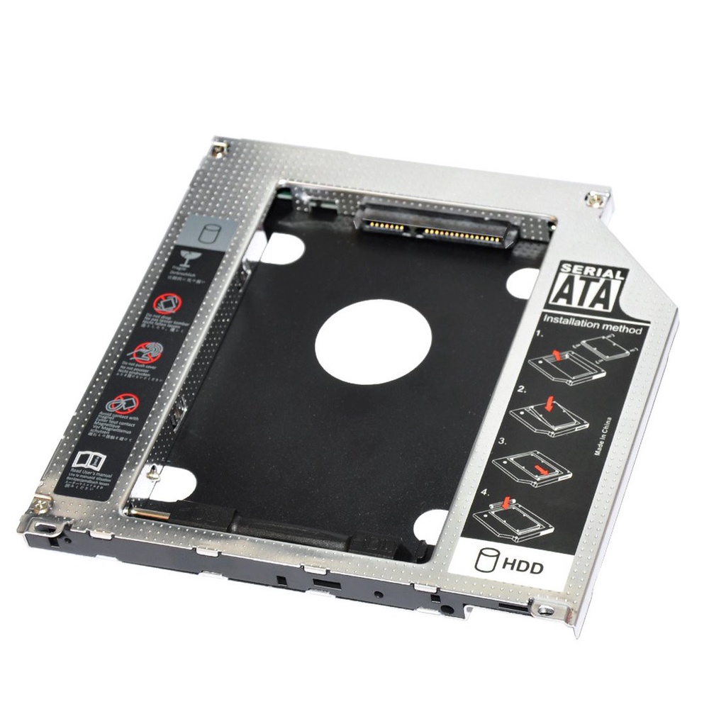 Bộ Chuyển Đổi Ổ Cứng 2.5 "9.5Mm Sata 2nd Hdd Ssd Cho Cd Rom Optical Bay | BigBuy360 - bigbuy360.vn