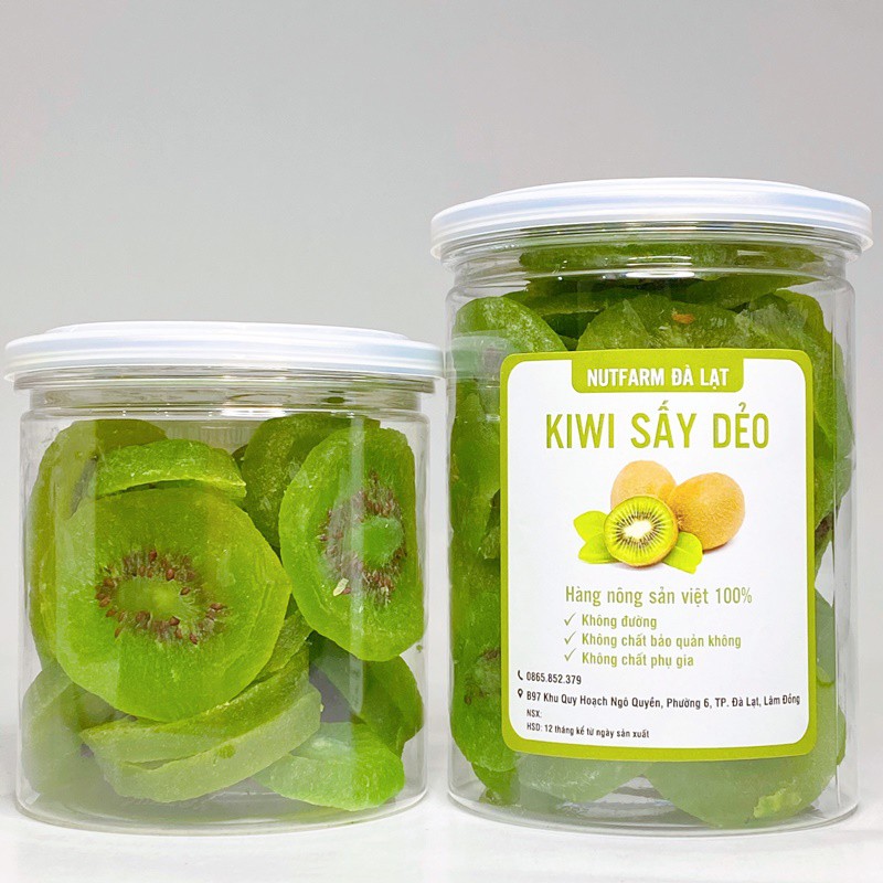 [FreeShip] Kiwi Sấy Dẻo 250gr | Mứt kiwi | | NUTFARM ĐÀ LẠT | TRÁI CÂY SẤY | ĐẶC SẢN ĐÀ LẠT