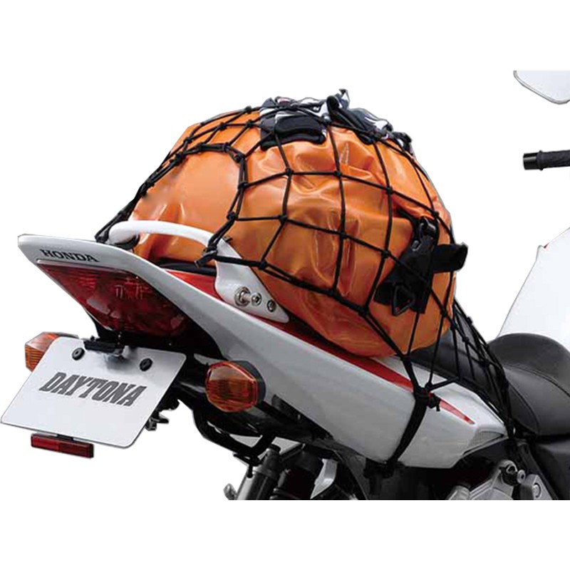 Lưới Ràng Đồ / Dây Ràng / Thun Lưới Tiện Dụng Xe Máy Đi Phượt KmZero MotoWolf - Cỡ Lớn, Dây To.