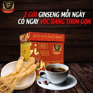 Cà Phê Sâm - Ginseng Coffee ( loại 30 gói )