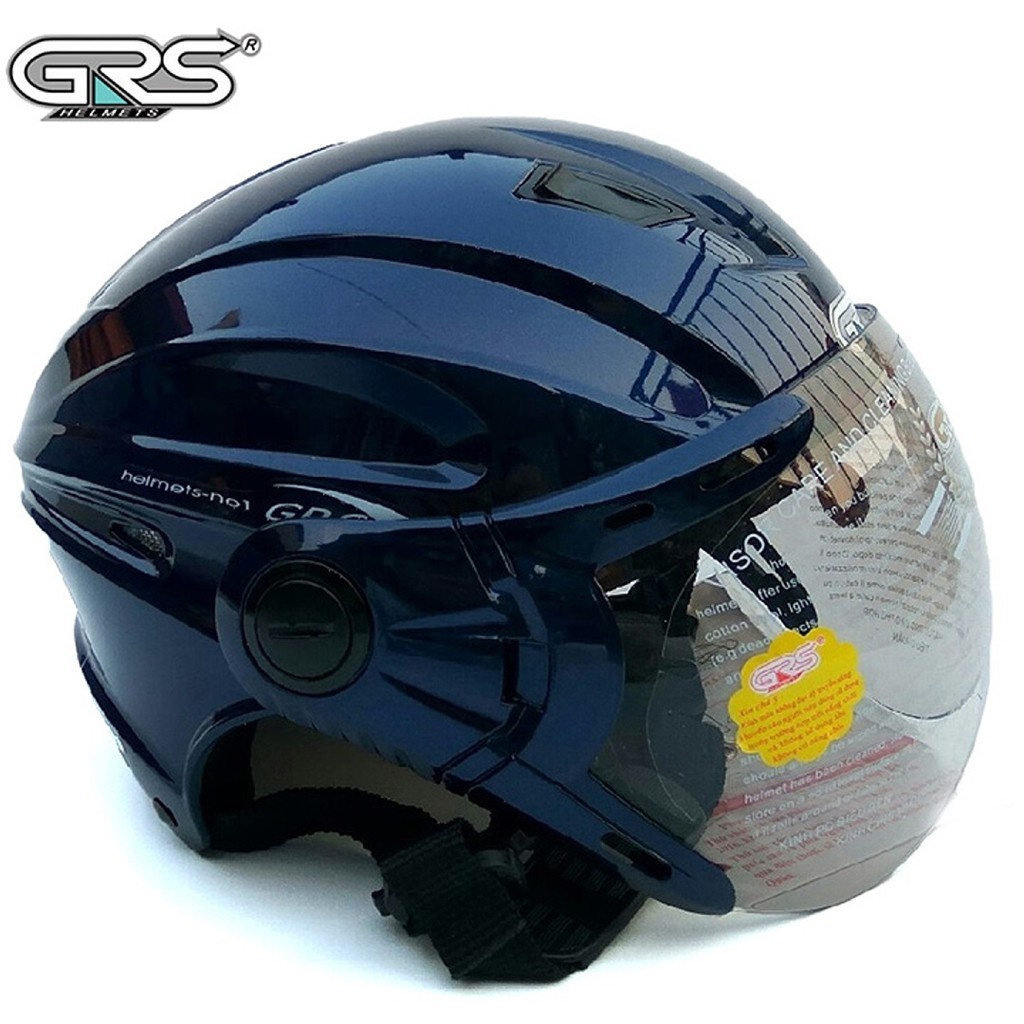 ♥️ Shop Uy Tín ♥️ Nón bảo hiểm 1/2 có kính GRS, mũ bảo hiểm thể thao cá tính