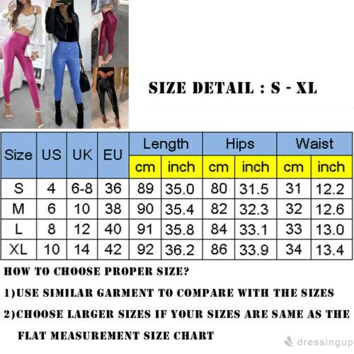 Quần legging da giả thời trang độc đáo cho nữ