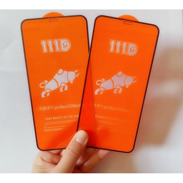 Kính Cường Lực iPhone Full Màn 111D Dành Cho Iphone từ 6-11 Pro Max ✓ Siêu Cứng ✓ Chống Xước ✓ Chống Nước ✓ Kính Iphone