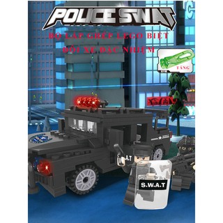 Lắp ráp Lego đội xe đặc nhiệm SWAT - 6506