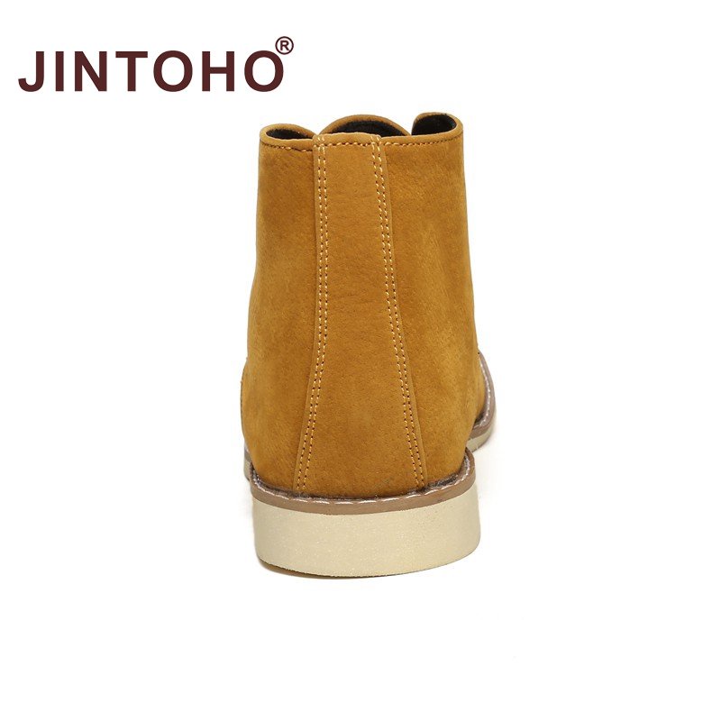 Giày bốt da lộn thời trang cho nam