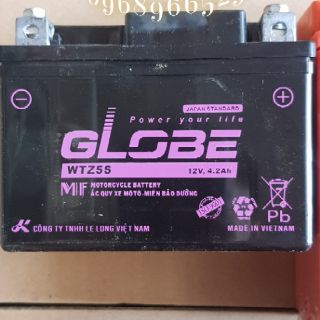 Bình chính hãng glube hoặc GS