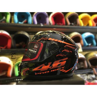 Nón Fullface AGU tem 46 cam