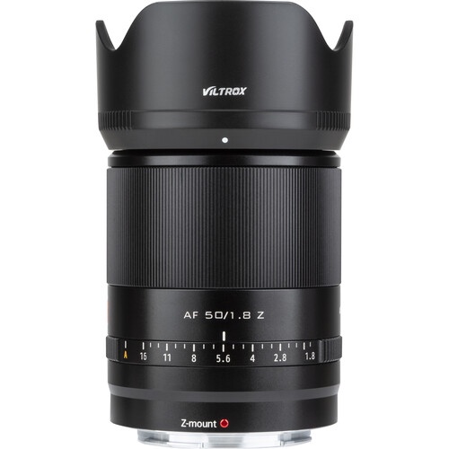 Ống Kính Viltrox AF 50mm f/1.8 Dành Cho Máy Ảnh Nikon Ngàm Z Chính Hãng