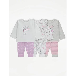 Set 3 bộ quần áo gấu pooh George _hàng chính hãng authentic