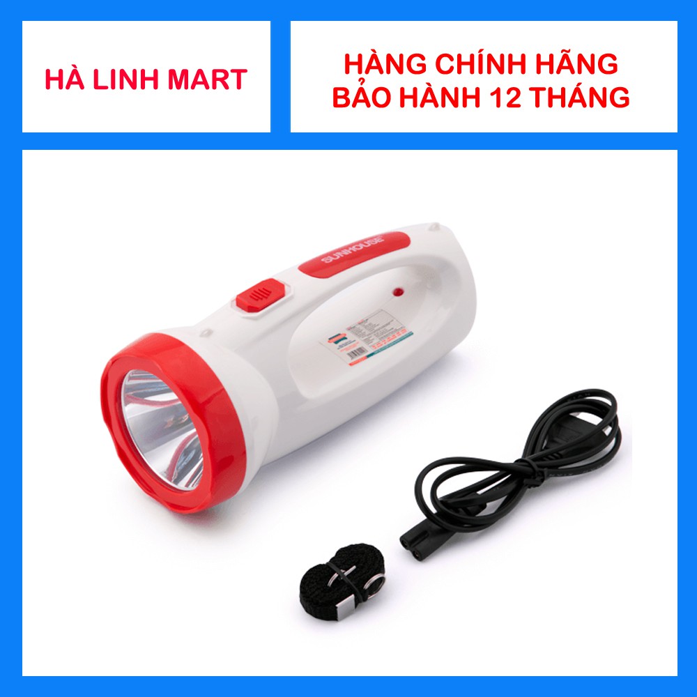 Đèn pin xách tay 2 chức năng SUNHOUSE SHE-8000