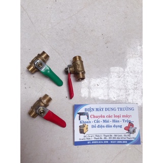 Mua Khoá van đồng 1/4 dùng cho máy nén khí