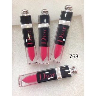 Son Dior Addict màu 768 hồng tươi tester