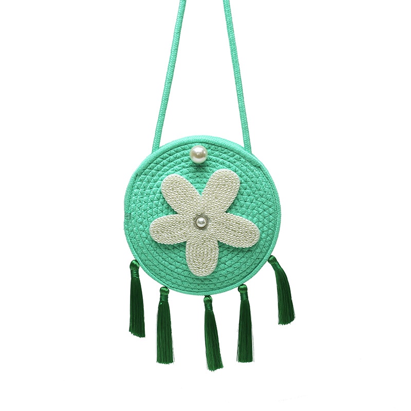 Túi Đeo Vai Dệt Thời Trang Mùa Hè Hàn Quốc 2021