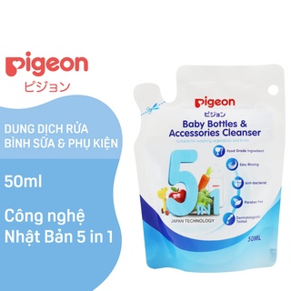  Dung Dịch Rửa Bình Sữa & Phụ Kiện Pigeon 50ml