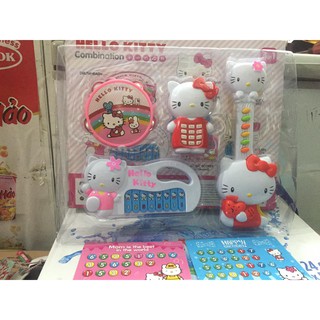 Bộ đồ chơi đàn Hello kitty 4 món cho bé