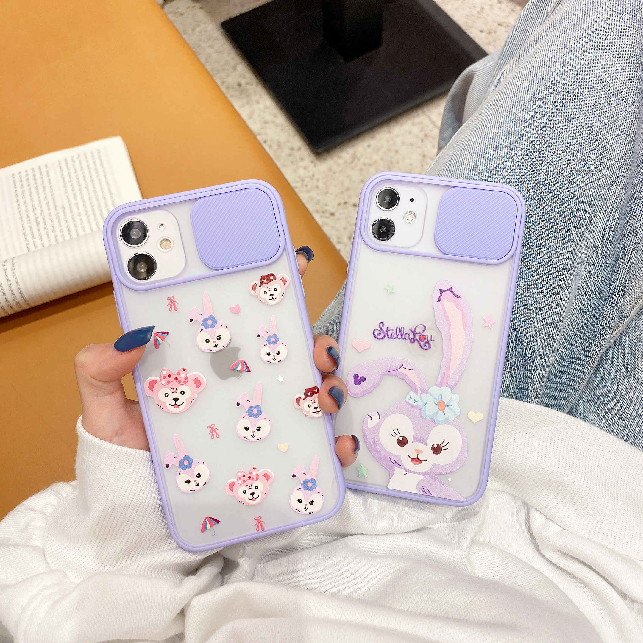 Stella Ốp Điện Thoại Tpu Nhám In Hình Thỏ Hoạt Hình Cho Iphone 12 Pro Max 11 Pro Xs Xr Max 6plus 7plus 8plus | BigBuy360 - bigbuy360.vn