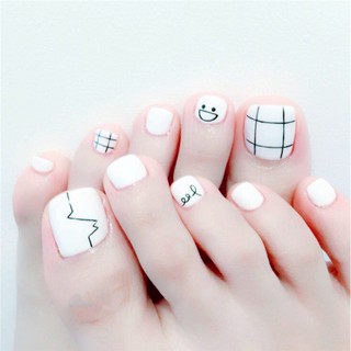 Sticker dán móng chân hình mặt cười
