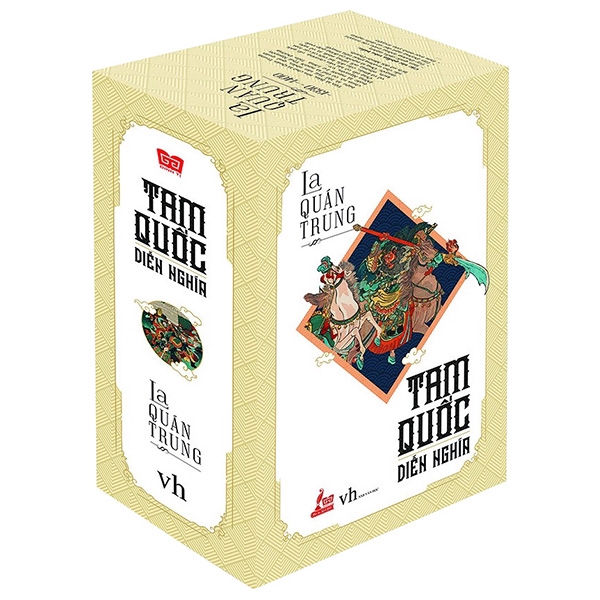 Sách - Hộp Sách Tam Quốc Diễn Nghĩa  - Tái Bản 2018